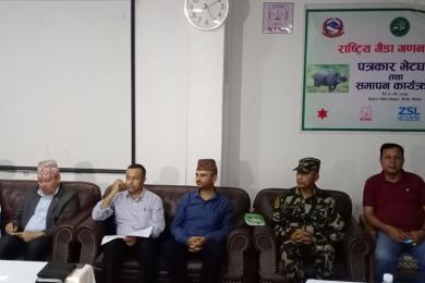 गैंडाको संख्या ७५२, छ वर्षमा थपिए १०७